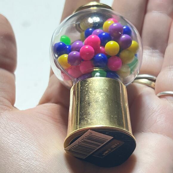 Elgin Mini Gumball Machine Clock Gold Tone Quartz Novelty Collectible Display - Picture 9 of 11